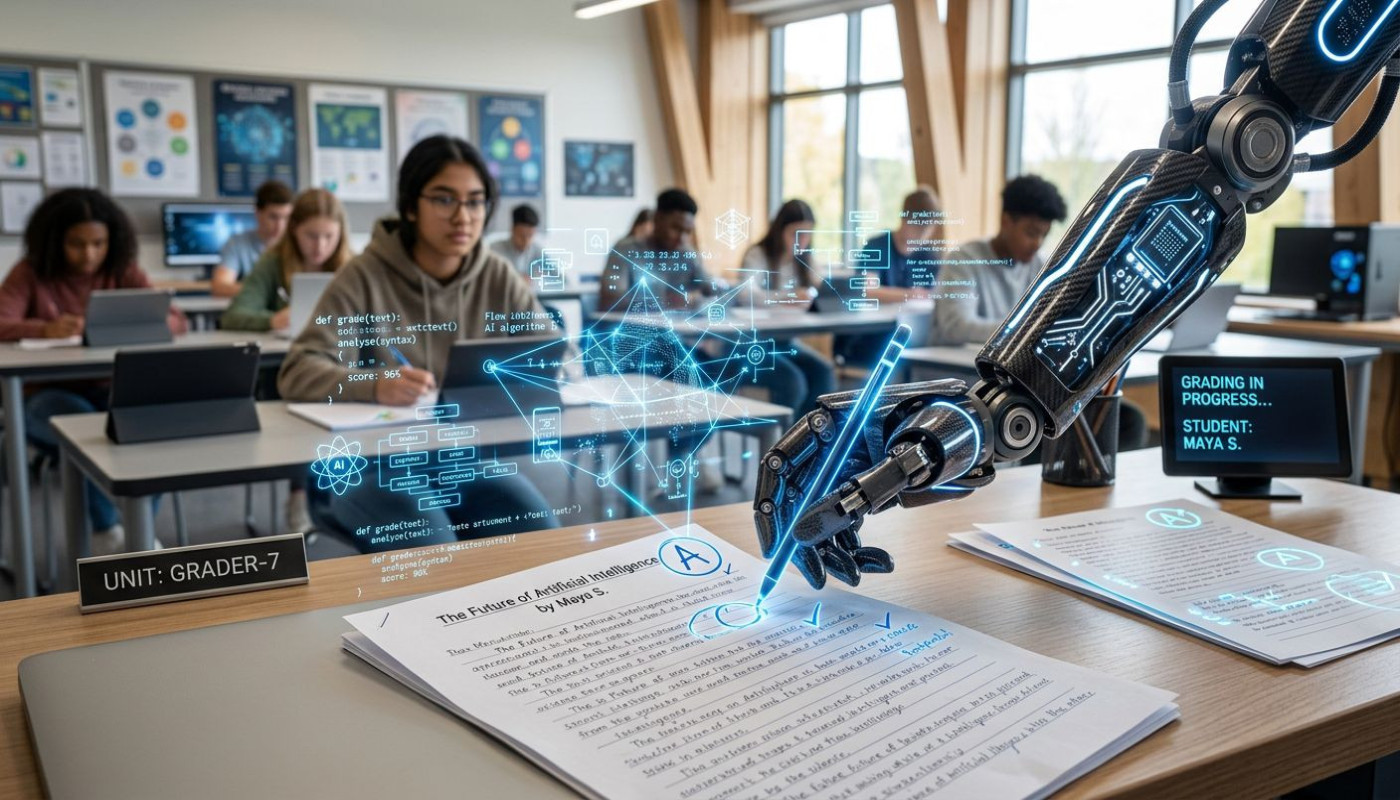 Comment l'intelligence artificielle transforme-t-elle la correction des devoirs ?