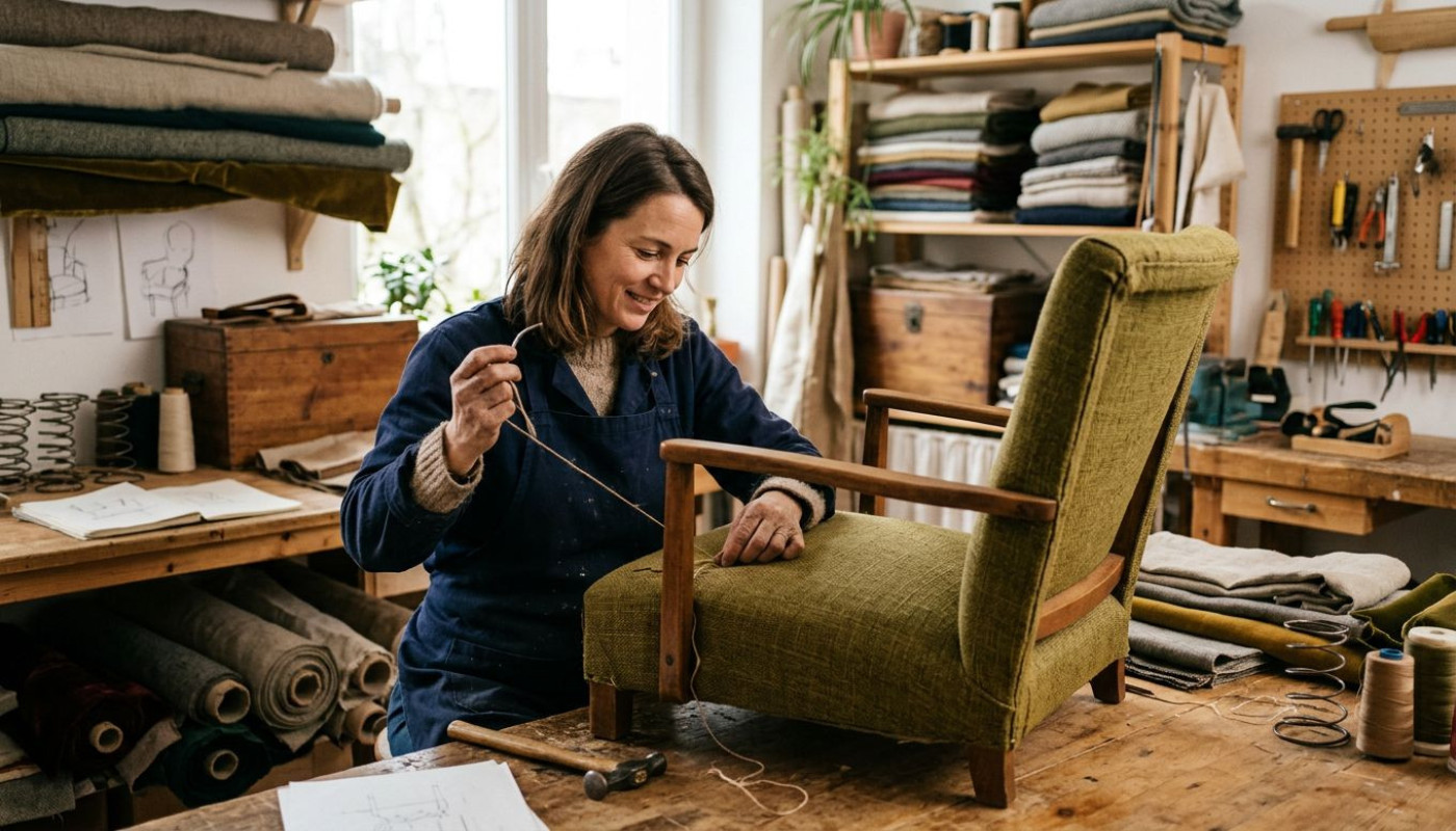 Pourquoi les artisans tapissiers sont les nouveaux acteurs du bien-être chez soi